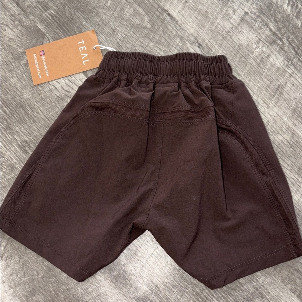Active by Teal boys Brown Shorts 12-18m - Picture 4 of 5